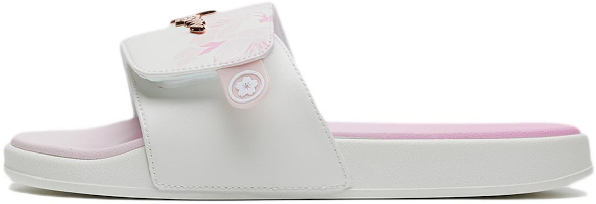 (Women) Li-Ning LN Slipper 'Sakura Snow White Edition' AGAS022-2 Buy (Women) Li-Ning LN Slipper 'Sakura Snow White Edition' AGAS022-2