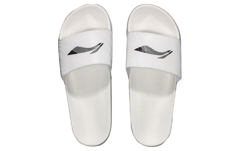 Shop (Women) Li-Ning LN Slippers 'White' AGAN021-1