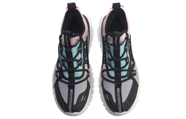 Shop 李宁 LN U.T 潮流戶外機能休閒鞋 女款 黑粉