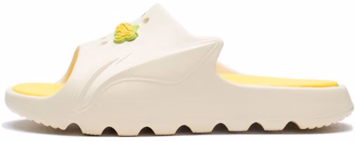 (Women) Li-Ning Lnbb Slide 'Vanilla Yellow' ABTS004-2 (Women) Li-Ning Lnbb Slide 'Vanilla Yellow' ABTS004-2