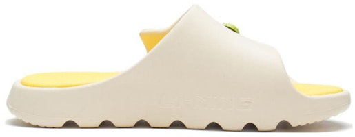 LiNing李寧 Lnbb Slde 百搭休閒防滑耐磨 運動拖鞋 女款 香草黃 Order LiNing李寧 Lnbb Slde 百搭休閒防滑耐磨 運動拖鞋 女款 香草黃