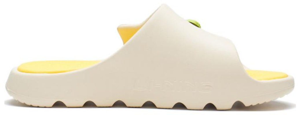 (Women) Li-Ning Lnbb Slide 'Vanilla Yellow' ABTS004-2 Order (Women) Li-Ning Lnbb Slide 'Vanilla Yellow' ABTS004-2
