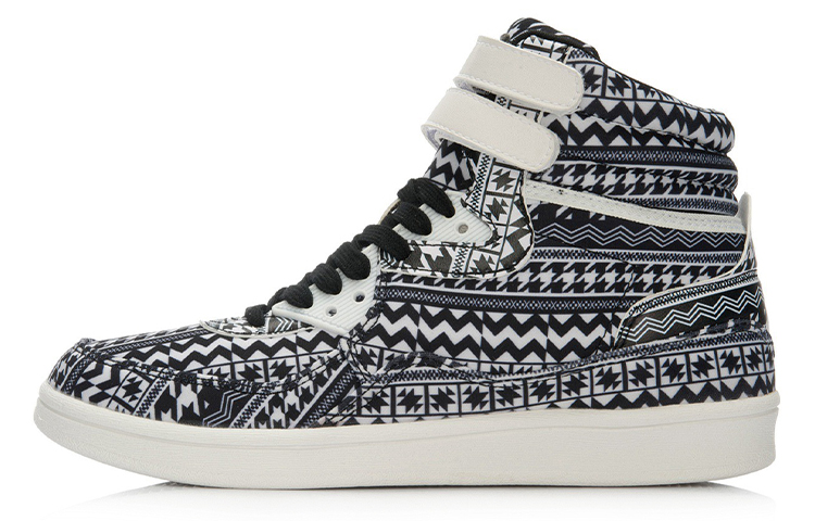 (Women) Li-Ning Lng High 'Black White' ALAK122-1