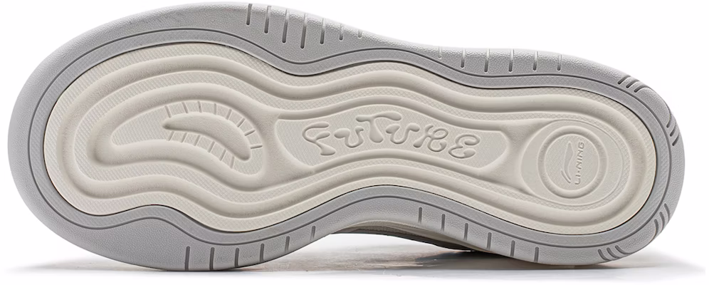 (W) 李宁 Logo 低帮 '白灰' AGCU016-2 Purchase (W) 李宁 Logo 低帮 '白灰' AGCU016-2