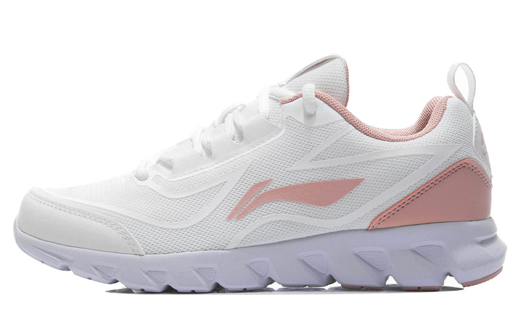 (Women) Li-Ning Low-Cut Lightweight Running Shoe 'Cloud White' ARBR026-3