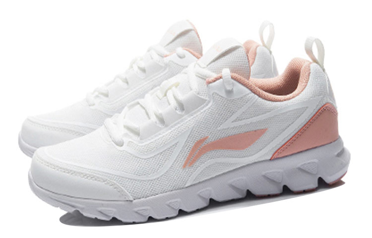 Lookbook (W) Zapatillas de Running Ligeras Li-Ning Corte Bajo 'Blanco Nube' ARBR026-3