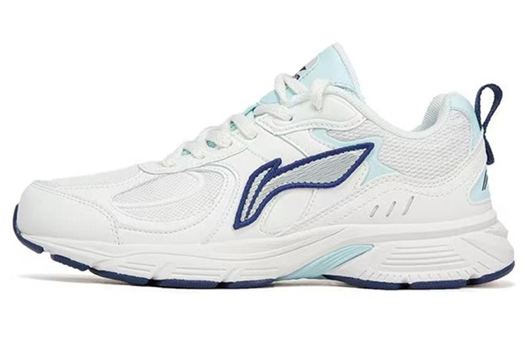 (Women) Li-Ning Low-Top Casual 'White Blue' ARLR016-3