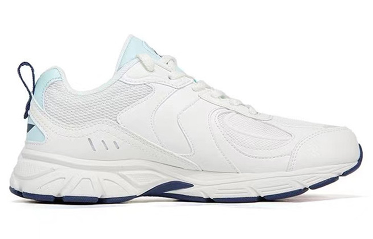 Order (W) Li-Ning Lage Sneakers ''Wit Blauw'' ARLR016-3