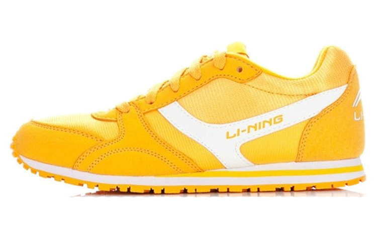 (Women) Li-Ning Low-Top Running Shoes 'Breathable Comfort Yellow' ALCH058-1