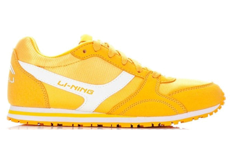 Order (W) Zapatillas Li-Ning Bajas para Correr 'Amarillas de Confort Transpirable' ALCH058-1