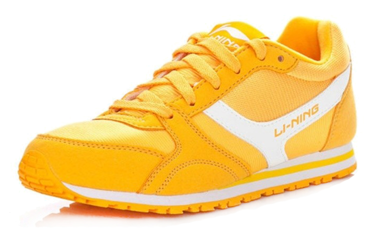 Lookbook (W) Zapatillas Li-Ning Bajas para Correr 'Amarillas de Confort Transpirable' ALCH058-1