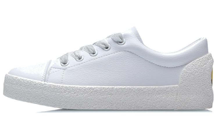 (Women) Li-Ning Low-Top Skate Shoes 'White' AGCR252-2