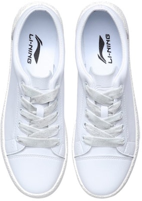 (Women) Li-Ning Low-Top Skate Shoes 'White' AGCR252-2 Shop (Women) Li-Ning Low-Top Skate Shoes 'White' AGCR252-2