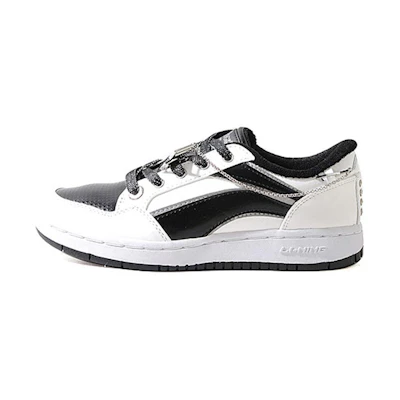 (W) Li-Ning Low-Top Sneaker 'Black and White'