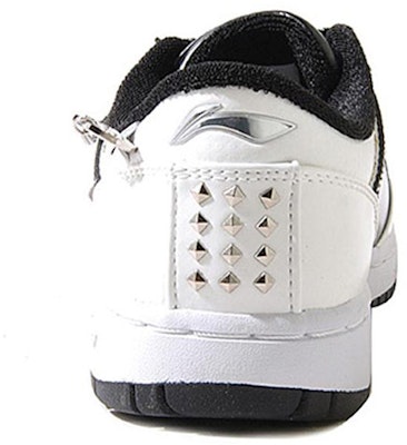 (Women) Li-Ning Low-Top Sneaker 'Black and White' ALCF014-1 Lookbook (Women) Li-Ning Low-Top Sneaker 'Black and White' ALCF014-1