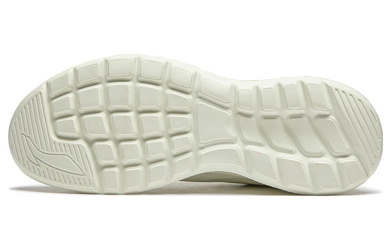 Sizing (W) 李寧ライトフェザーシリーズ クリームホワイト ランニングシューズ ARSU022-4