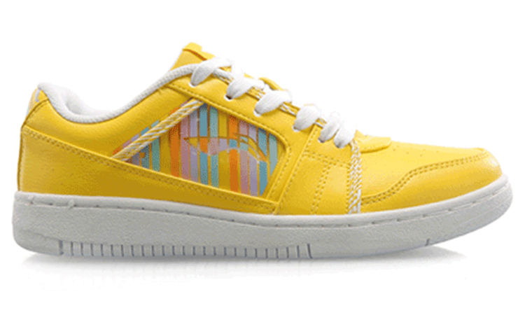 Order (W) Li-Ning Kasut Low Top Kasual 'Kuning' ALCG108-1