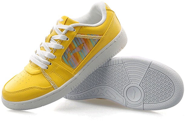 (Women) Li-Ning Low Top Casual 'Yellow' ALCG108-1 Lookbook (Women) Li-Ning Low Top Casual 'Yellow' ALCG108-1