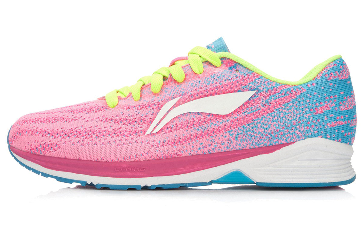 (Women) Li-Ning Marathon Trainer Low 'Pink Blue White' AJJL002-3