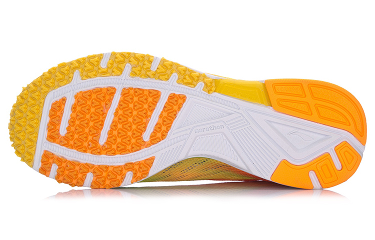 Purchase (W) Li-Ning Marathon Rendah 'Kuning Pendarfluor' AJJM004-1