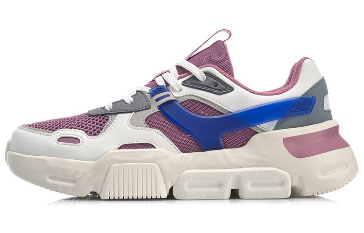 Buy (W) 李寧 マーク 紫白青 (Lining Māku Shi-Shiro-Ao) AGLP048-2