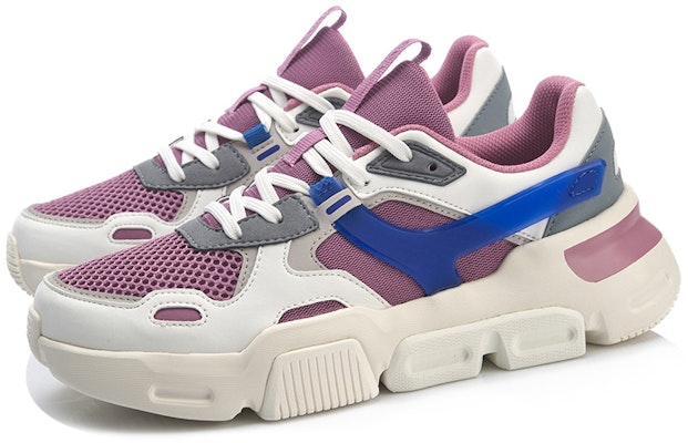 (Women) Li-Ning Mark 'Purple White Blue' AGLP048-2 Lookbook (Women) Li-Ning Mark 'Purple White Blue' AGLP048-2