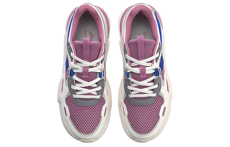 Shop (W) 李寧 マーク 紫白青 (Lining Māku Shi-Shiro-Ao) AGLP048-2