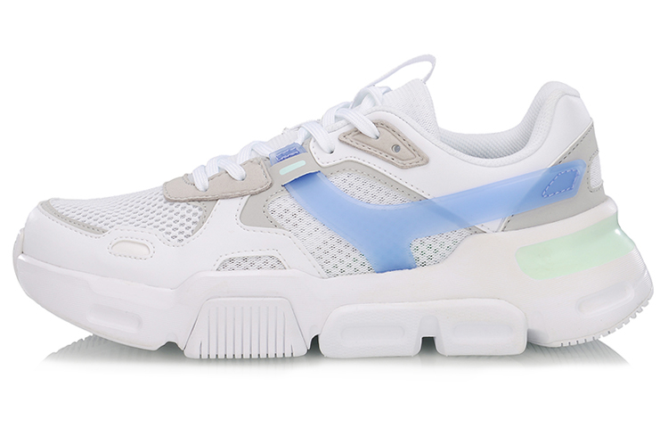 Buy (W) 李寧 マーク 「ホワイトアイスブルー」 AGLP048-1