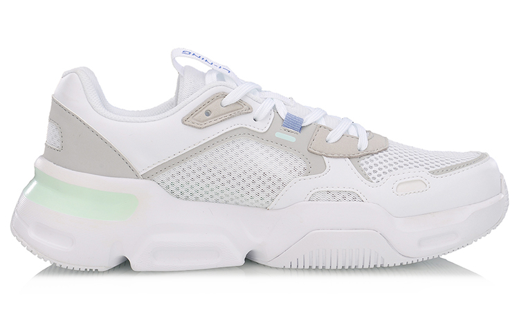 Order (W) 李寧 マーク 「ホワイトアイスブルー」 AGLP048-1