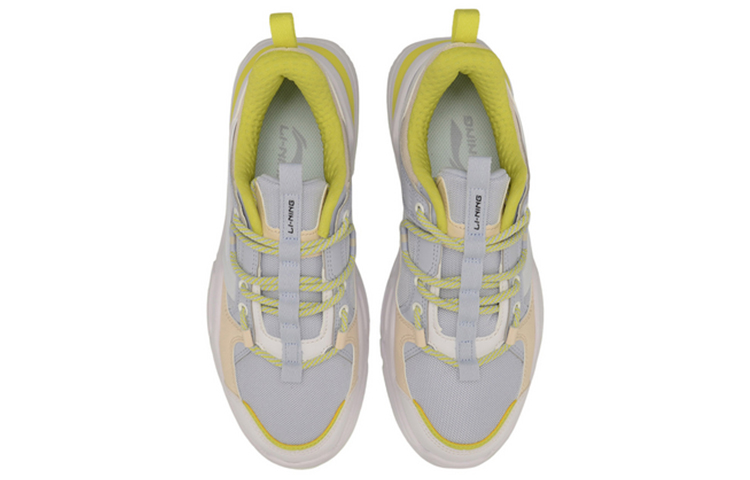 Shop (W) 리닝 마크 라이트 '회색 노랑' (Li-Ning Makeu Laiteu 'Hoesaek Norang') AGCQ054-3