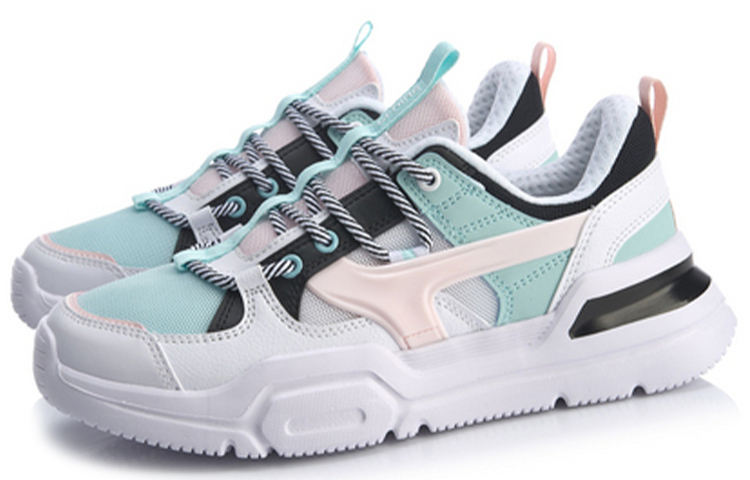 Lookbook (W) Li-Ning Mark Lite ''Bianco Blu Rosa'' AGCQ054-4