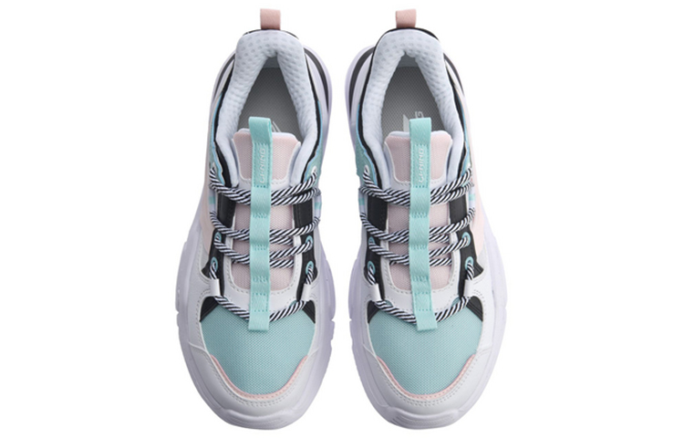 Shop (W) Li-Ning Mark Lite ''Bianco Blu Rosa'' AGCQ054-4