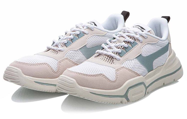 Lookbook (W) Li-Ning Mark Lite ''Weiß Rosa Grün'' Sneakers AGCQ024-2