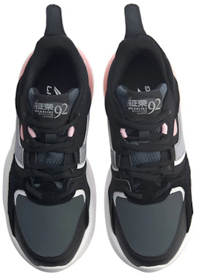 (W) Li-Ning Medalist 92 ''Noir Gris Blanc'' AGLP086-5 Shop (W) Li-Ning Medalist 92 ''Noir Gris Blanc'' AGLP086-5