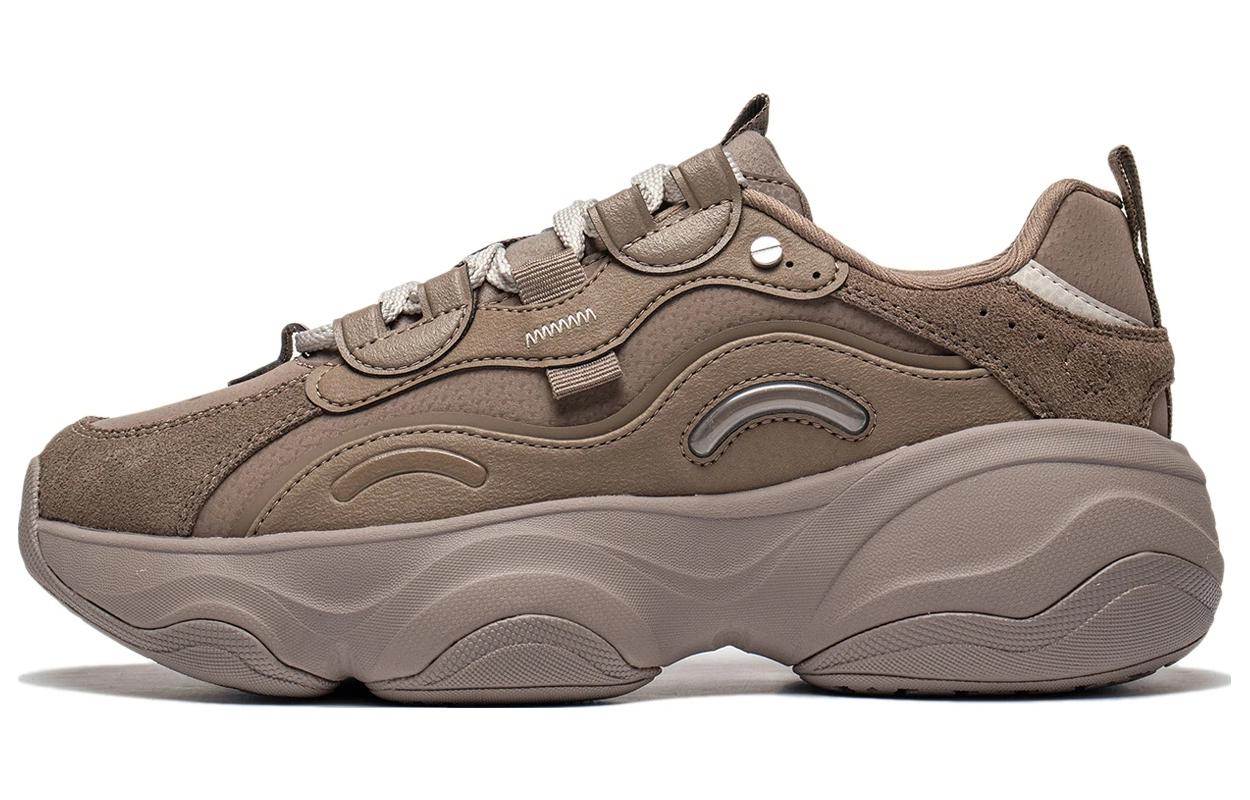 (Women) Li-Ning Mia Retro Dad Shoes 'Brown' AGCT126-3