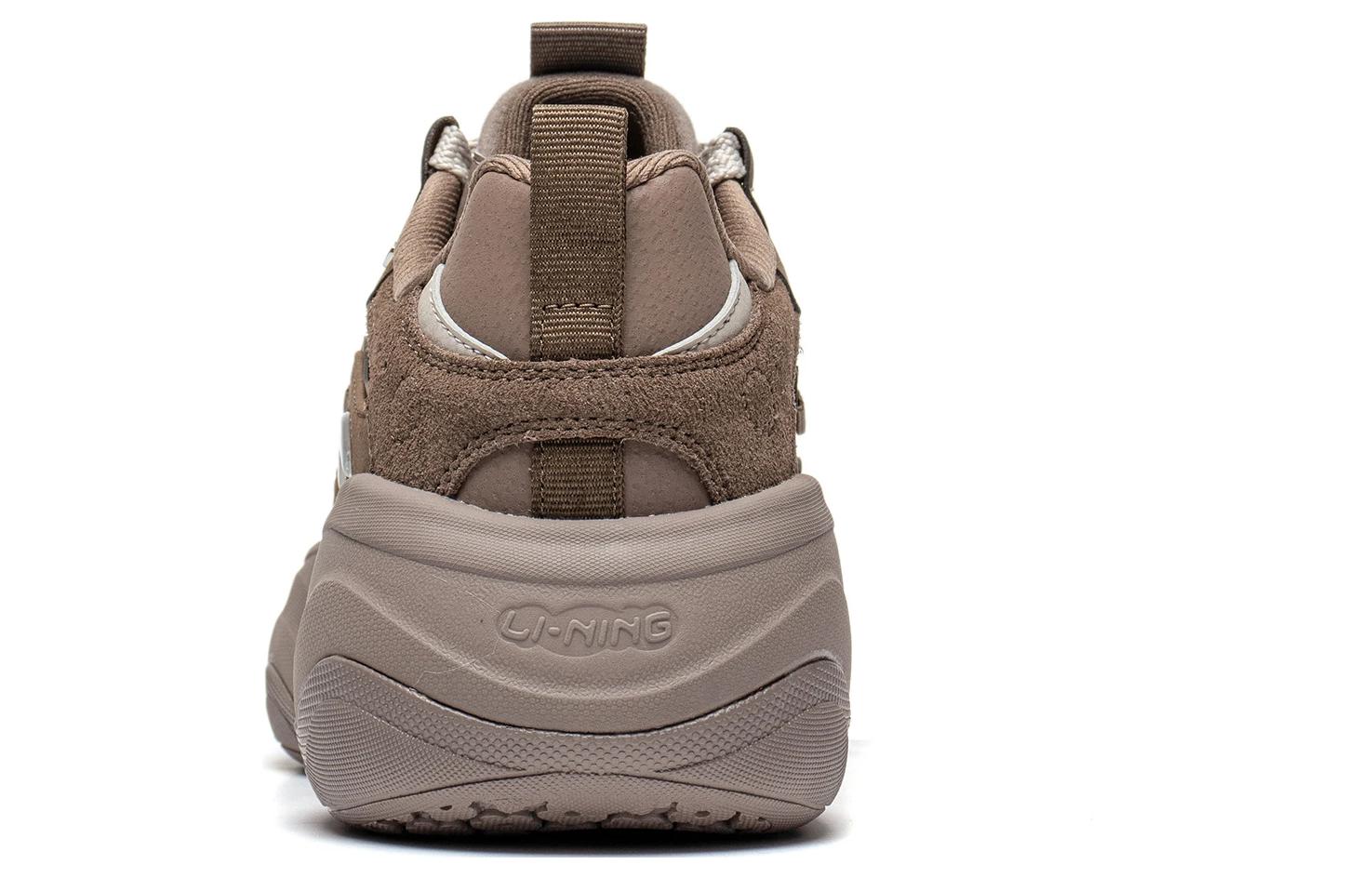 (W) Li-Ning Mia Retro Dad Shoes 'Brown' 圖 3