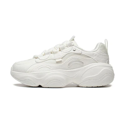 (W) Li-Ning Mia Retro Dad Shoes 'White'