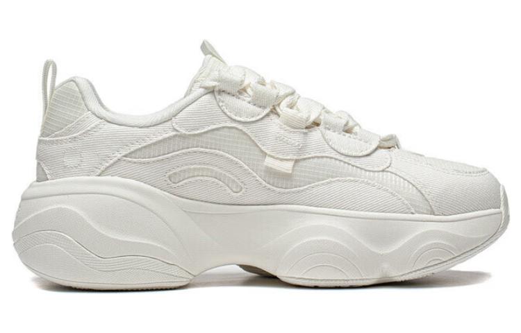 Order LiNing李寧 甜蜜 防滑耐磨 低筒 爸爸鞋 女款 乳白