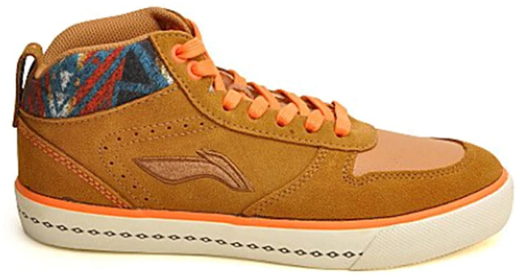 (W) Li-Ning Baskets Montantes Décontractées ''Jaune Terreux'' ALAH082-3 Order (W) Li-Ning Baskets Montantes Décontractées ''Jaune Terreux'' ALAH082-3