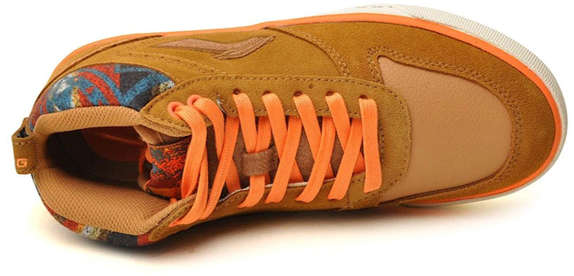 (W) Li-Ning Baskets Montantes Décontractées ''Jaune Terreux'' ALAH082-3 Lookbook (W) Li-Ning Baskets Montantes Décontractées ''Jaune Terreux'' ALAH082-3
