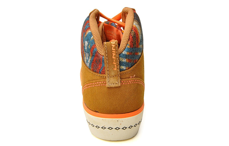 Purchase (W) Li-Ning Baskets Montantes Décontractées ''Jaune Terreux'' ALAH082-3