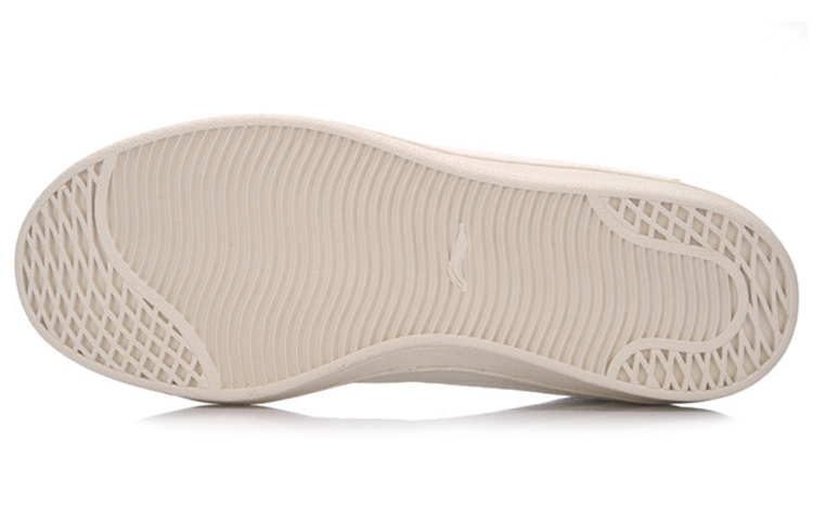 Purchase (Women) Li-Ning Mid-Top Skate Shoes 'White Brown' AGBM008-1