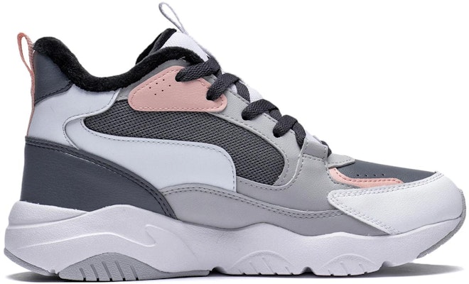 (Women) Li-Ning Mid-Top Sneaker 'Grey Blue' AGLS210-3 Order (Women) Li-Ning Mid-Top Sneaker 'Grey Blue' AGLS210-3