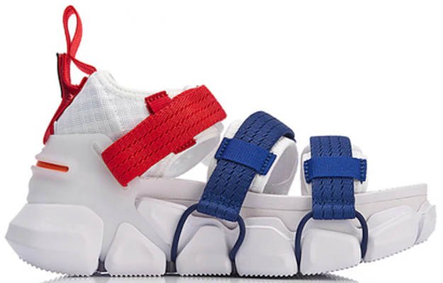 (W) Li-Ning Mix 2 Platform Paris Fashion Week ''Blanc Bleu Rouge'' AGLN252-1 Order (W) Li-Ning Mix 2 Platform Paris Fashion Week ''Blanc Bleu Rouge'' AGLN252-1