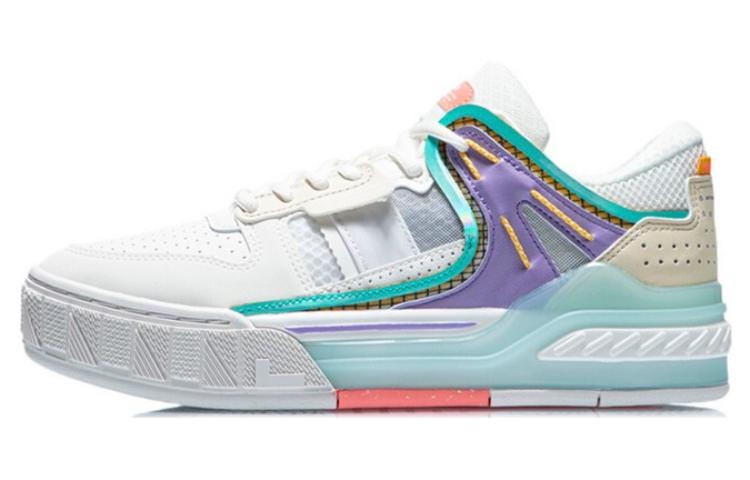 (W) Li-Ning Morning Glow Low Top 'White Blue Purple'