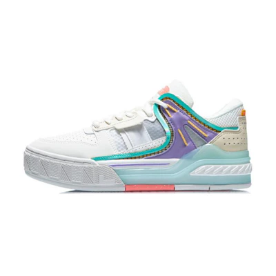 (W) Li-Ning Morning Glow Low Top 'White Blue Purple'