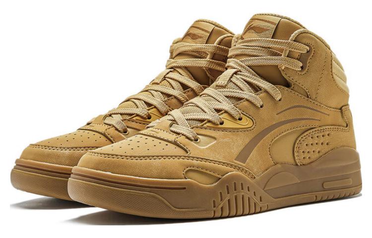 Lookbook (W) Li-Ning MoYuan High 'Khaki' Sepatu Sneakers AGCT286-2