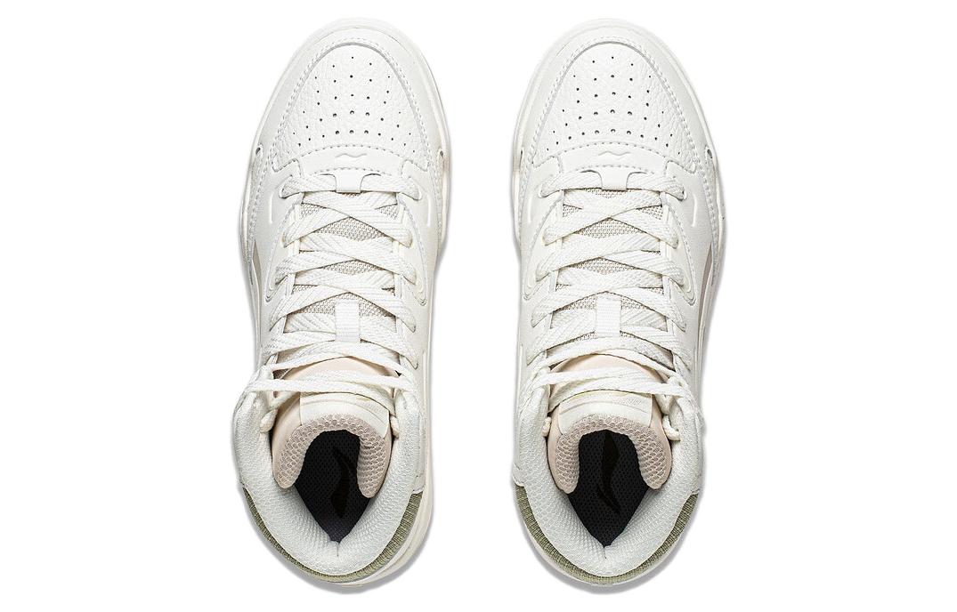 Shop (W) 李宁默苑高帮'白绿' AGCT286-3