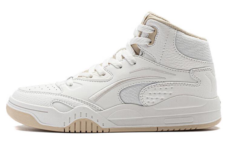 (Women) Li-Ning MoYuan High 'White Light Brown' AGCT286-4
