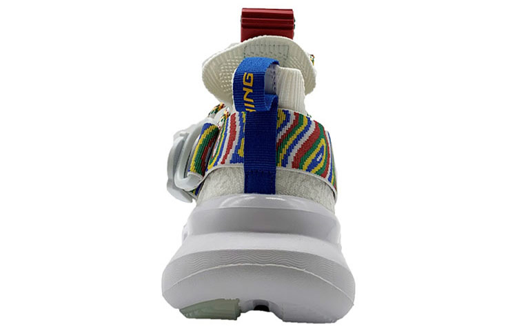 Shop (W) Li-Ning Essence 2.3 Semana de la Moda NY 'Blanco Gris' AGBP095-6